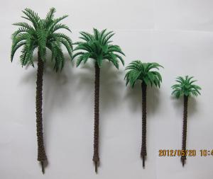 Quality 1:150scale model coconut trees--model fake tree,miniature artificial tree,fake trees,model stuffs,plastic coconut trees for sale