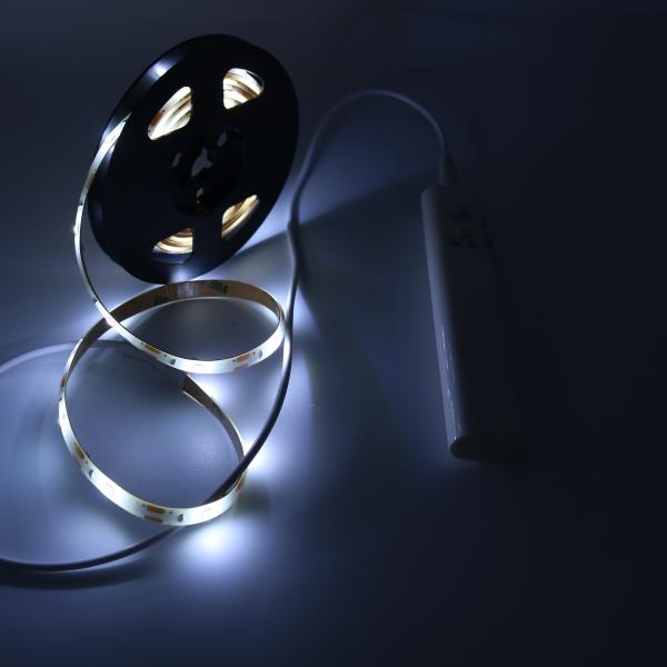 SMD5050 DC6V Battery Powered Motion Sensor Led Strip Light