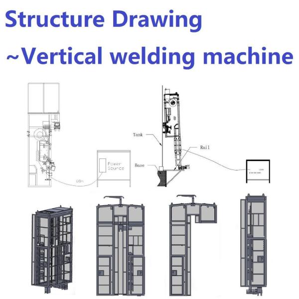 Large Tank Electro-Gas Vertical Seam Welding Machine