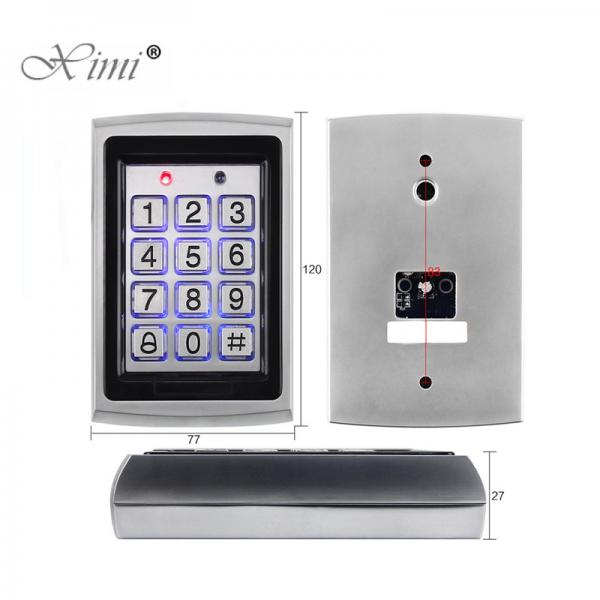 500 Users Face Standalone Door Access Control System 125KHZ RFID Smart Card