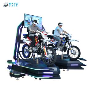 Quality Theme Park 9D VR Motorcycle With 55 Inch Display Screen for sale