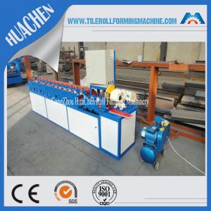 China 0.5 - 1.2mm Thickness Steel Shutter Door Slat Roll Forming Machine 5 - 15 m/min Speed on sale