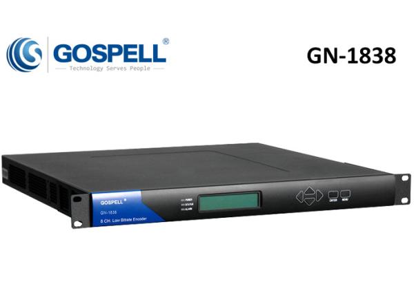Buy GN-1838 8-Ch MPEG-2 SD Encoder, cost-effective SD encoder at wholesale prices