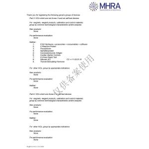 Newscen Biopharm Co., Limited Certifications