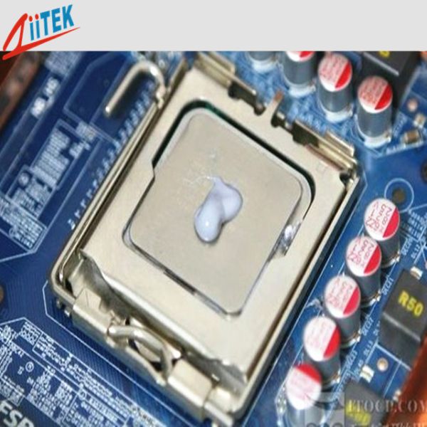 LED Thermally Conductive Grease Compound With Low Thermal Resistance Environmentally Safe 0.012 ℃-in² /W Gray