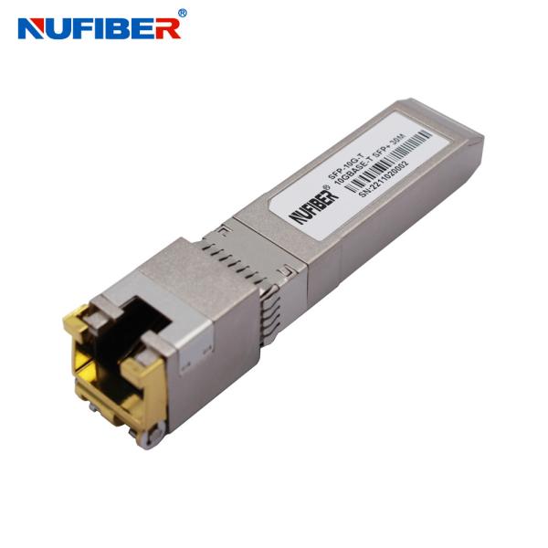Buy OEM Cisco/Huawei/ZTE/H3C compatible with 10G RJ45 UTP Cable 30m Module 10G Copper Transceiver at wholesale prices