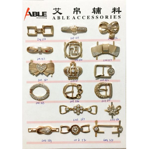 Shoelace Charm Enamel Alphabet Metal Shoe Buckles Environmental Protection