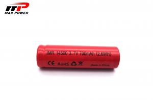 China electric shaver battery 15C Lithium Ion Rechargeable Batteries High Drain 14500 IMR on sale