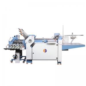 China 6 Buckle Plate Paper Fold Machine , Knife Folder Machine 380V 3.3KW Power on sale