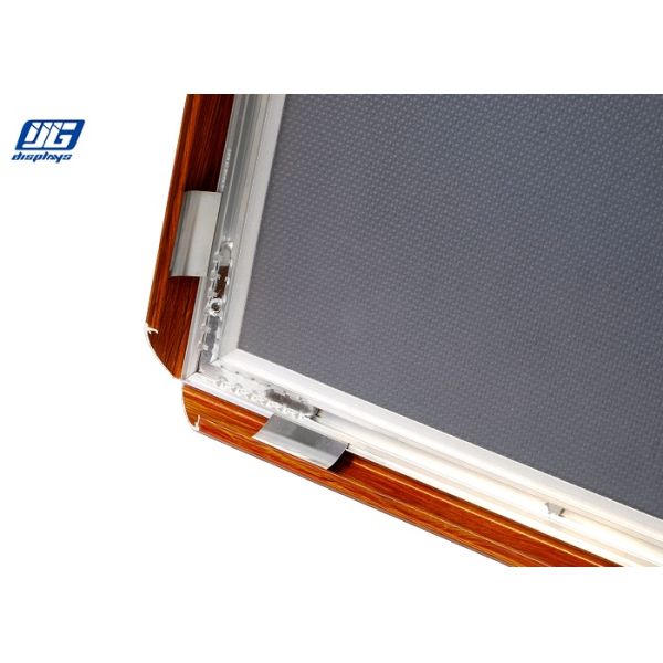 A1 Wood Grain Snap Poster Frames Graphic Box For Indoor