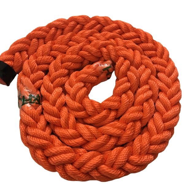 High Tenacity Dacron Multifilament 8 Strand Braided Polyester Rope 220m for Marine Mooring