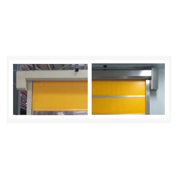 Galvanized Fabric High Speed Roller Shutter Door 6X6m Fast Action 60Hz