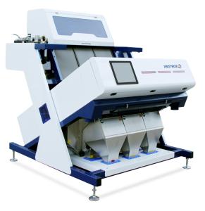 Quality Remote Control Peanut Color Sorter With High Speed Processing System for sale