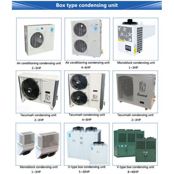 420v R404A Cold Room Compressor Condensing Unit 4HE18Y