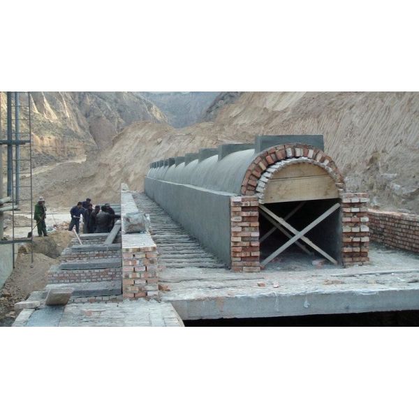 Industrial Durable Continuous Kiln Customizable For Green Brick And Tile