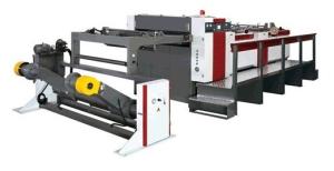 China Automatic High-speed Paper Roll Sheeter Stacker, Paper Reel to Sheet Cutter Stacker on sale