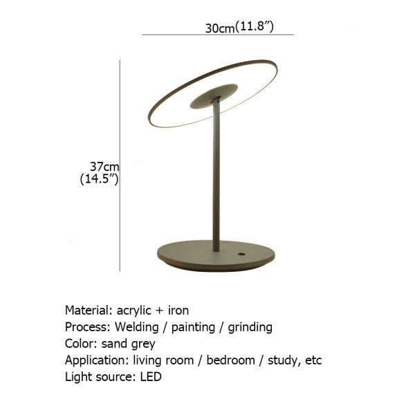 Modern Table Lamp Simple Creative Design Desk Light Circa Table Lamp(WH-MTB-169)
