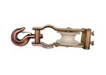 Universal Wire Stringing Block Pulley , Crossarm Mounted And Hooked Style