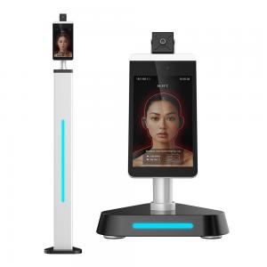 China Face Recognition System With Camera Scanner And Temperature Measurement on sale