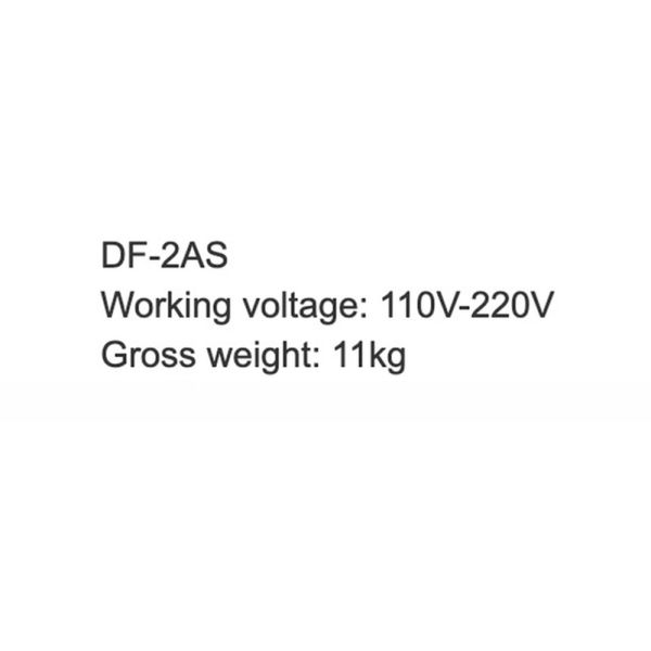 120W DEFU 2AS Key Cutting Machine for Door Key Duplicating Machine 52*23*25cm Package Size