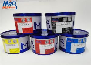 China Fast Curing LED UV Offset Printing Ink Varnish With No Solvent , Low Odor on sale