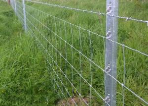 Quality Goat Sheep Cattle 4.0mm Wire Mesh Farm Fencing Corrosion Resistance for sale