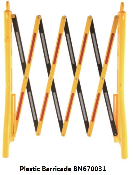 Durable Portable Folding Security Gates Portable Safety Barricades With