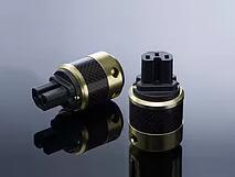 IEC 60320 Cable Mount AC Electrical Plug JA-2233-2 10A 250VAC 3PIN Screw Inlet Rewireable Male Power Entry Connector