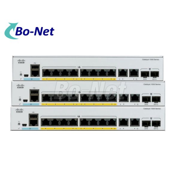 New brand CISCO C1000 Series C1000-8T-2G-L Gigabit Ethernet 8x10/100/1000 Ethernet Ports and 2x 1G SFP and RJ-45 Combo