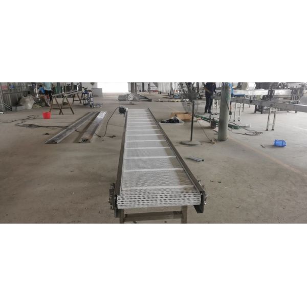 Chinese Manufacturers Turning and Straight Plastic Modular Belt Conveyor System