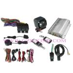 GSM car alarm system with remote start engine function