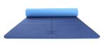 alignment yoga mat, yoga mat with alignment, yoga mat with alignment lines