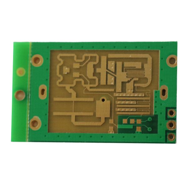 Green Rogers Printed Circuit Board Fabrication High Frequency