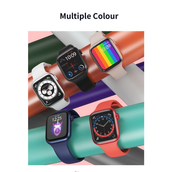 2021 AW9 smart watch 1.75IPS Screen 280 mah Battery BLE call intelligent body temperature detection