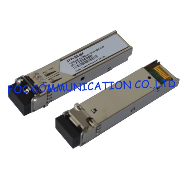 850nm SFP Optical Transceiver 10Gbps Multimode 300M For Fiber Network