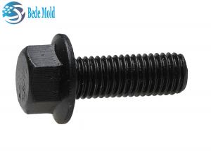 Quality Hex Flange Bolts Din6721 Standard 9.9 Grade Carbon Steel Materials Full Threaded for sale