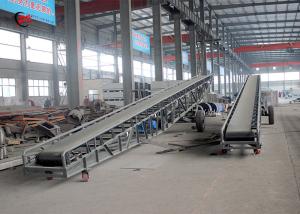 Quality 2ft Wide Mining Mobile Conveyor Belt Electric Motor ISO9001 2008 Certification for sale