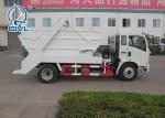 EuroIII 4x2 HOWO brand Light Hork Arm Garbage Truck Collection 5M3 Q235 Material