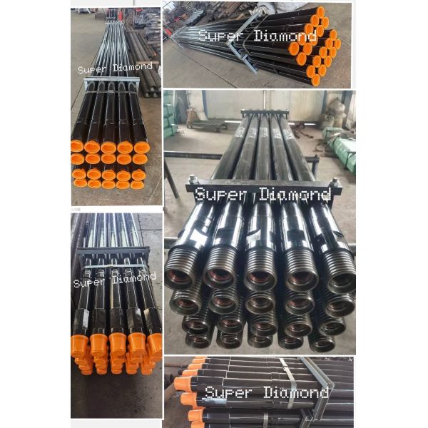 Customization T45 T38 DTH Drill Pipes Drifting Mining Extension Rock Drill Rod