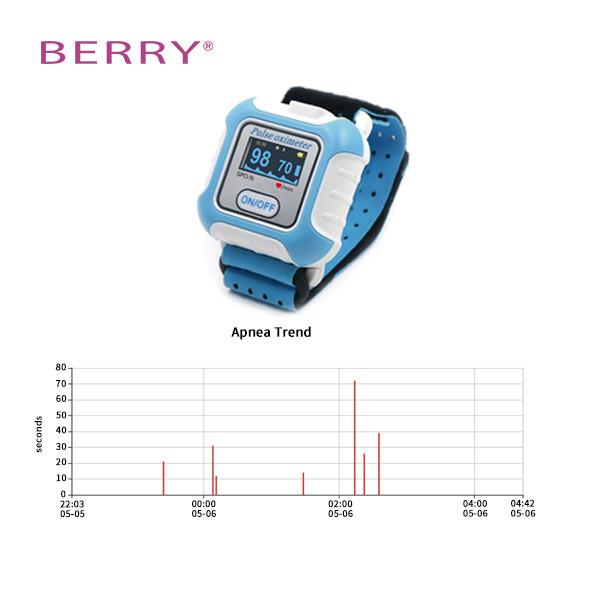 Buy Smart Quick Check Rechargeable Wrist Pulse Oximeter With Alarm Digital Oximeters at wholesale prices