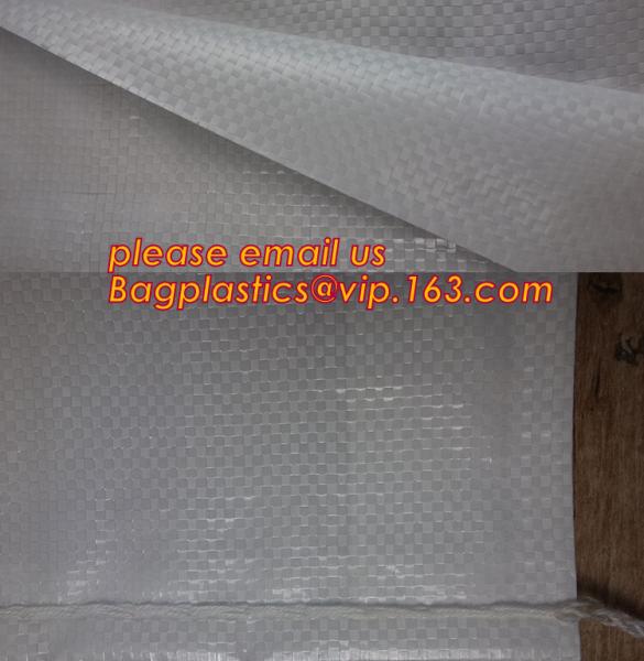 pp woven bag supplier BOPP laminated waterproof plastic transparent 10kg/25kg/30kg/50kg packing rice bag, bagease, packa