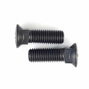 Black Finish High Tensile Plow Bolts Class 10.9 M16