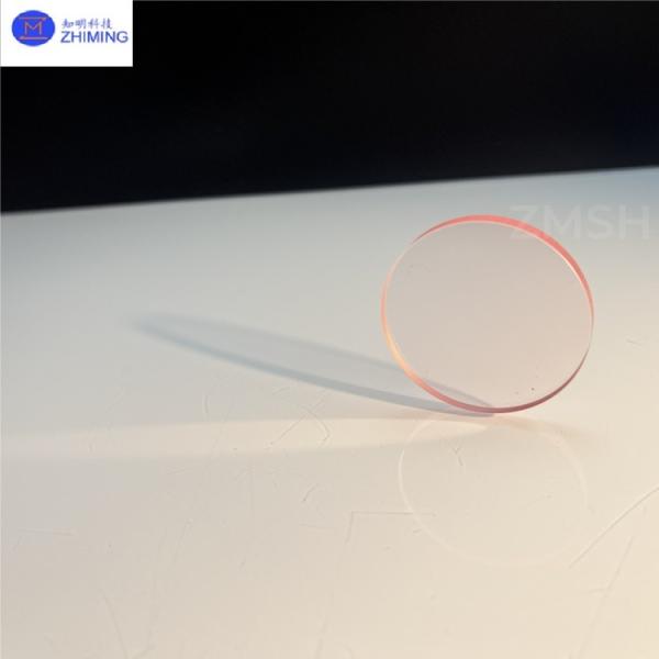Buy Ruby Optical Window With 85% Transmittance DSP For Laser Transmission Customized at wholesale prices