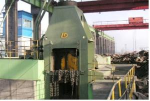 Blade 2000mm Scrap Metal Shearing Machine 1650W With Double Feed Box