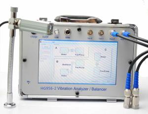 Quality 60 - 60000r / Min Non Destructive Testing Equipment For Bearing Fault Detection Vibration Analysis Meter for sale