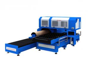 Quality 1500w 3 Phase CO2 Metal Laser Cutting Machine With Flat / Rotary Die Cutting for sale