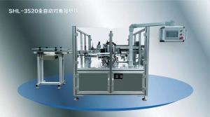 Quality Auto Double Sleeve Flat Box Labeling Machine Diagonal With Printer Detection for sale