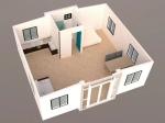 Home Office Sandwich Panel Modular Container Home Simple And Fast Build Design