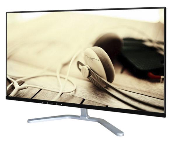 Buy 32 Inch Flat Screen Computer Monitor , 3 Side Borderless Gaming Computer Monitors at wholesale prices