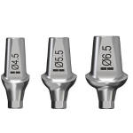 click to enlarge Astra Tech Osseospeed® Titanium Straight Abutment Compatible RP 3.5-4.0mm / WP 4.5-5.0mm